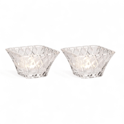 Mikasa Mikasa Diamond Sparkle Votive Tealight Holder - Set of 2