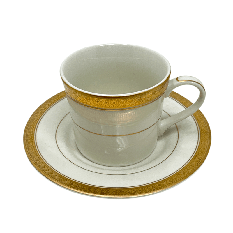 Mikasa Mikasa Palatial Gold Espresso Cup & Saucer