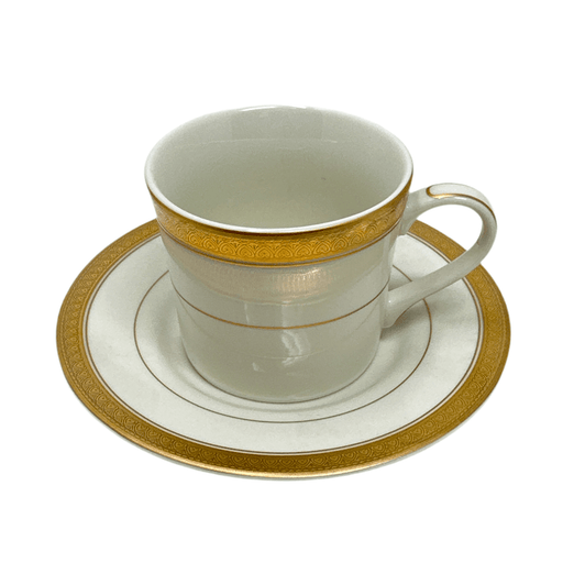 Mikasa Mikasa Palatial Gold Espresso Cup & Saucer