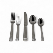 Mikasa Mikasa Palatial Platinum Flatware - 5 Piece Place Setting