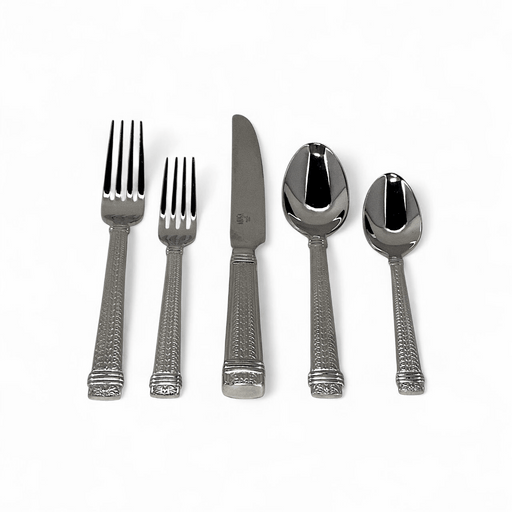 Mikasa Mikasa Palatial Platinum Flatware - 5 Piece Place Setting