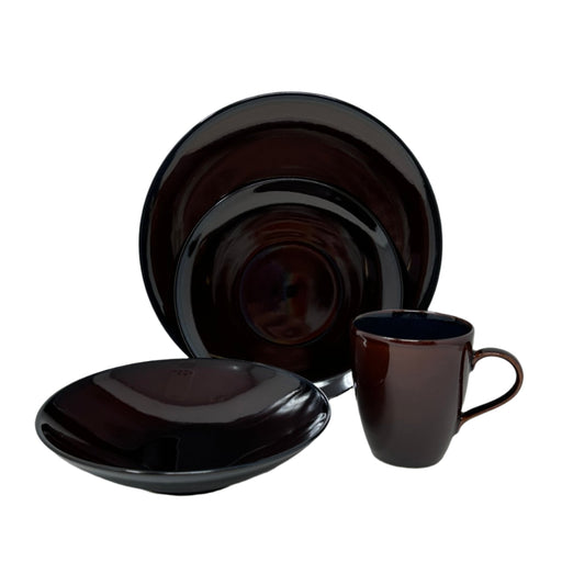 Mikasa Mikasa Sedona Brown - 4 Piece Place Setting