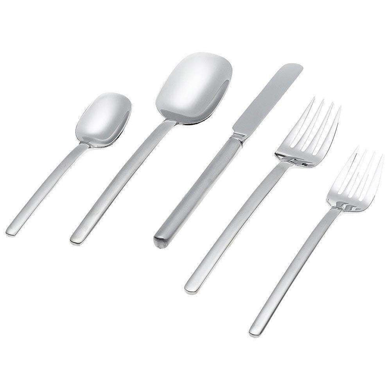 Mikasa Mikasa Zena Satin Brushed Flatware - 5 Piece Place Setting