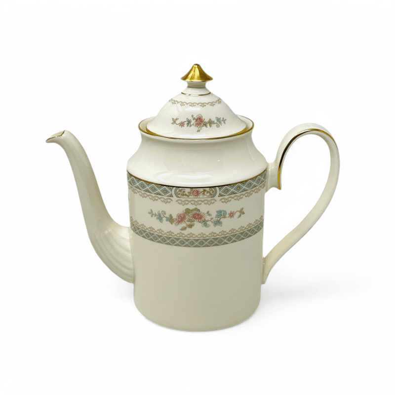 Minton Minton Legacy Pink Flowers Coffee Pot