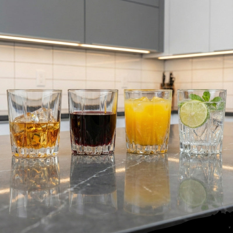 Moda_Moda Erika Double Old Fashioned Glasses - Set of 4_PS18292