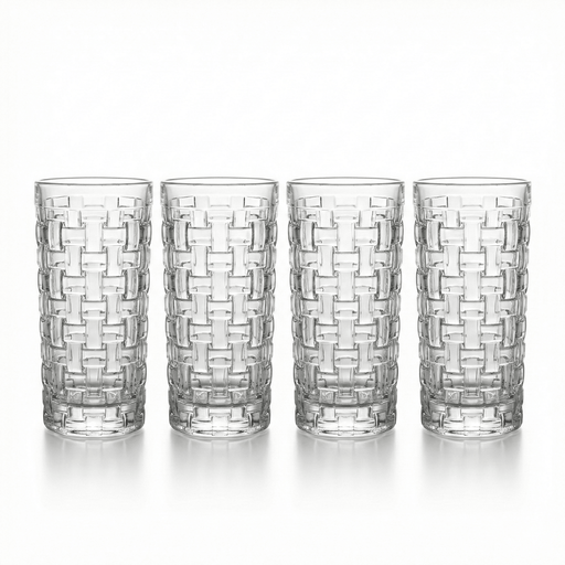Nachtmann Nachtmann Crystal Bossa Nova Long Drink Glass - Set of 4