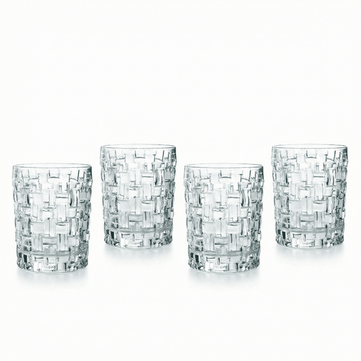 Nachtmann Nachtmann Crystal Bossa Nova Whiksy Tumbler Glass - Set of 4