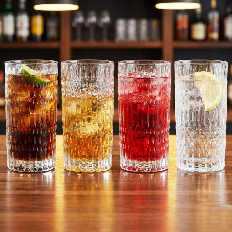 Nachtmann Nachtmann Crystal Ethno Long Drink - Set of 4