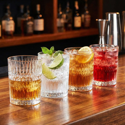 Nachtmann Nachtmann Crystal Ethno Whisky Tumbler - Set of 4