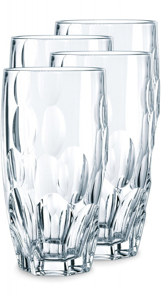 Nachtmann_Nachtmann Crystal Sphere Long Drink Glasses - Set of 4_93627