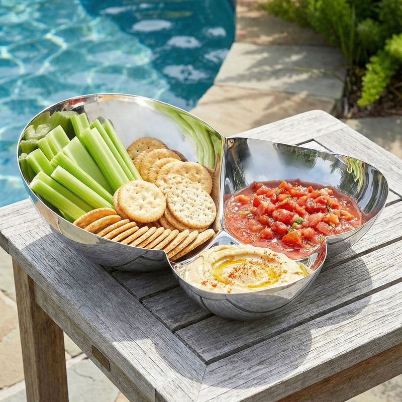 Nambe_Nambé Pulse Chip & Dip_MT1193