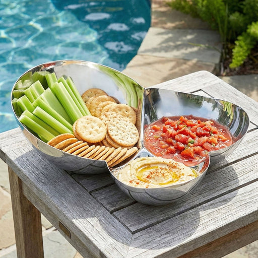 Nambe_Nambé Pulse Chip & Dip_MT1193