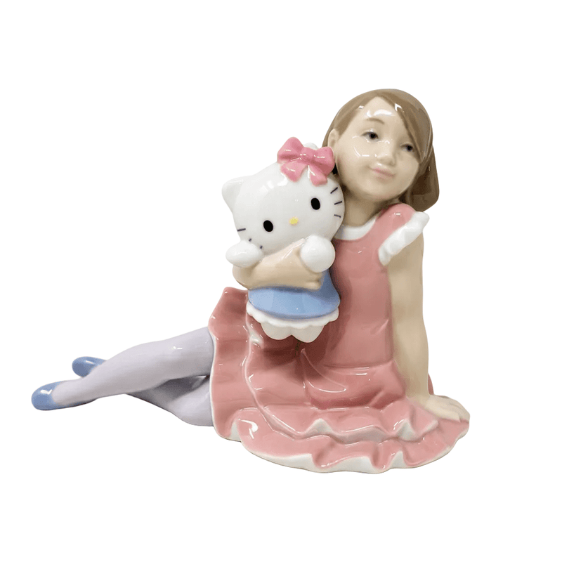 Nao by Lladro_Nao by Lladro Playing with Hello Kitty Figurine_02001664