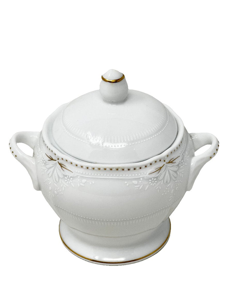 Noritake NORITAKE ALCOTT COVERED SUGAR BOWL   