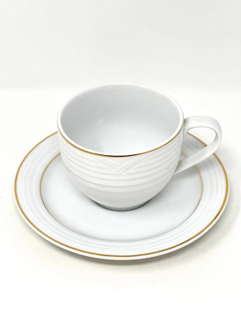 Noritake NORITAKE ARCTIC GOLD CUP & SAUCER SET   