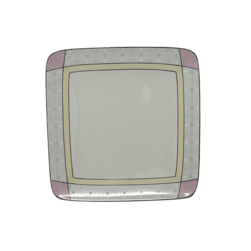 Noritake Noritake Aria Platinum Square Accent Salad Plate   