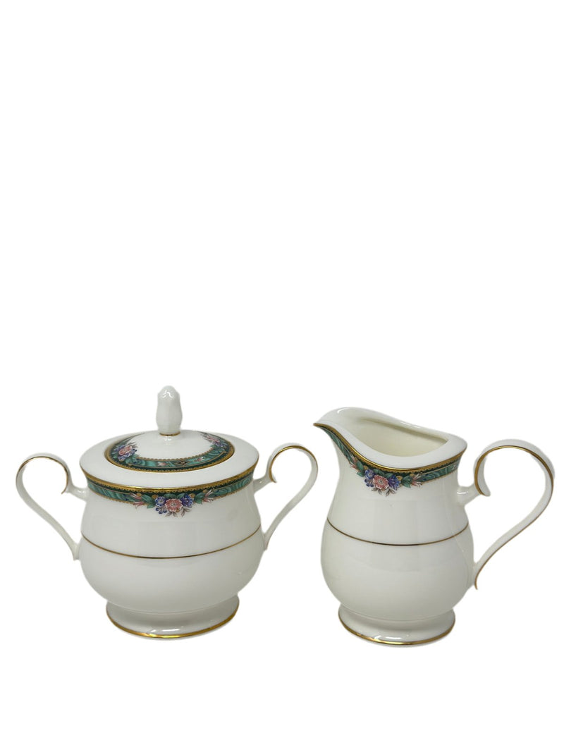 Noritake Noritake Ashbury Creamer and Sugar w/ Cover   