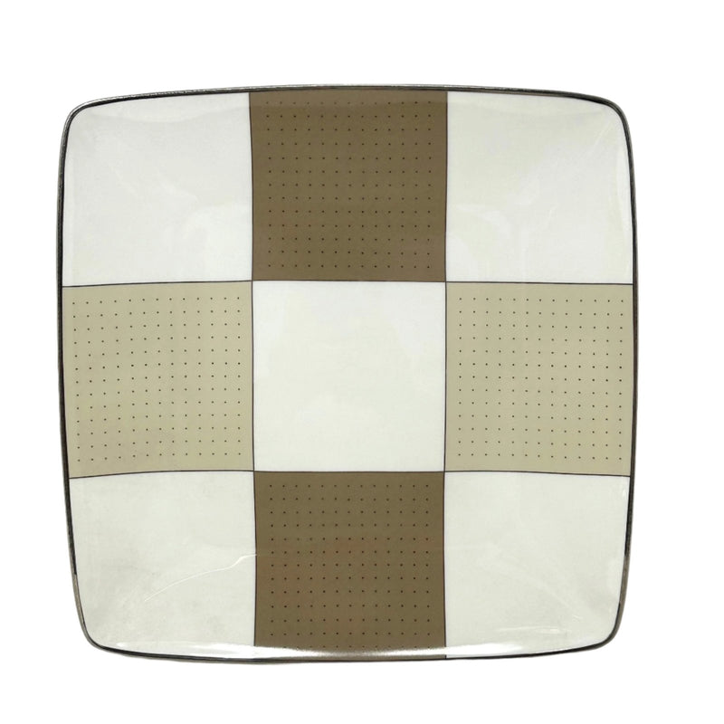 Noritake NORITAKE CAMEROON SAND SQUARE Dinner PLATE   