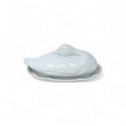 Noritake Noritake Centennial White Duck Covered Butter Dish