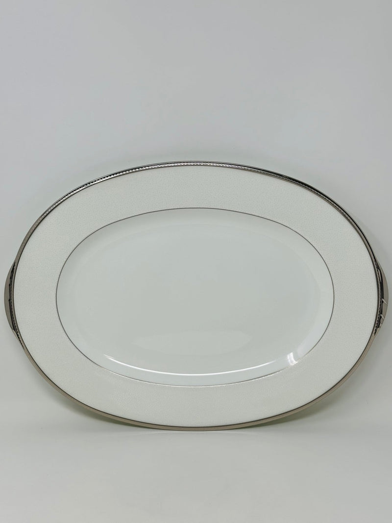 Noritake NORITAKE CHAMPAGNE PEARLS OVAL PLATTER   