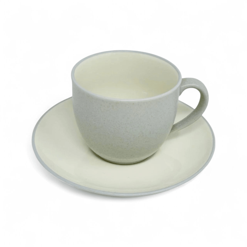 Noritake Noritake Colorwave Gray Cup and Saucer Set