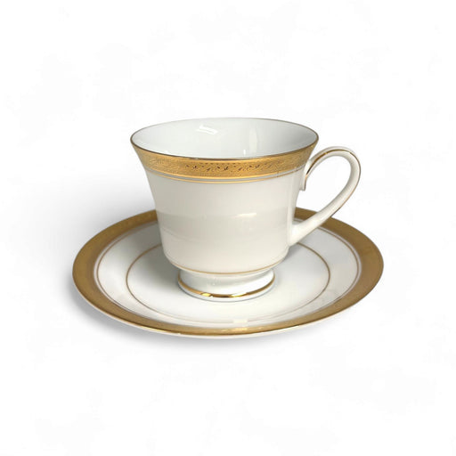 Noritake Noritake Crestwood Gold Cup & Saucer   