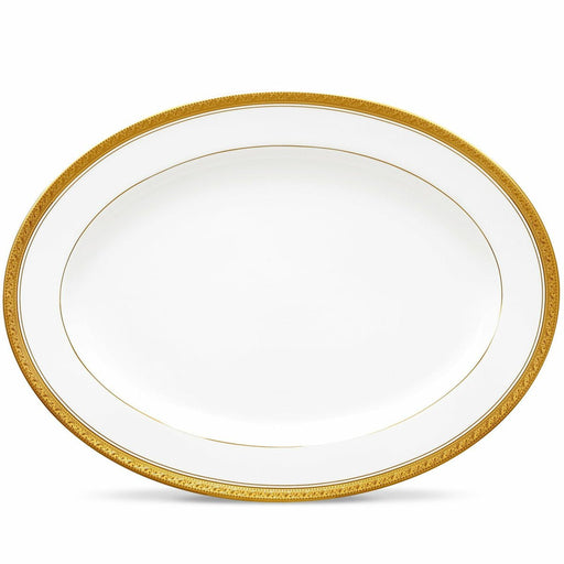 Noritake Noritake Crestwood Gold Oval Platter   