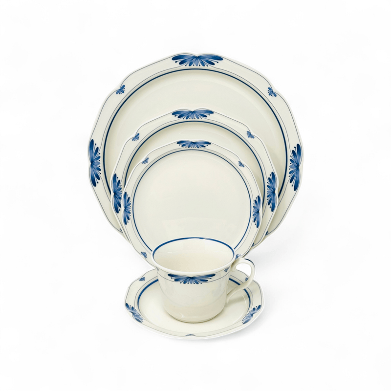 Noritake NORITAKE GALA CUISINE DUTCH TILE - 5 PIECE PLACE SETTING