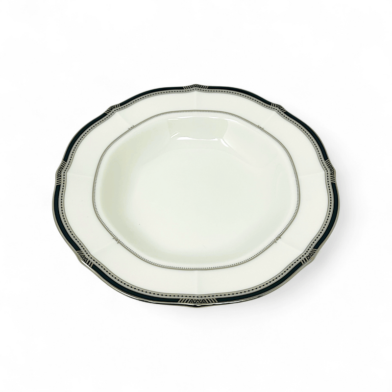 Noritake NORITAKE GILDED PLATINUM RIM SOUP
