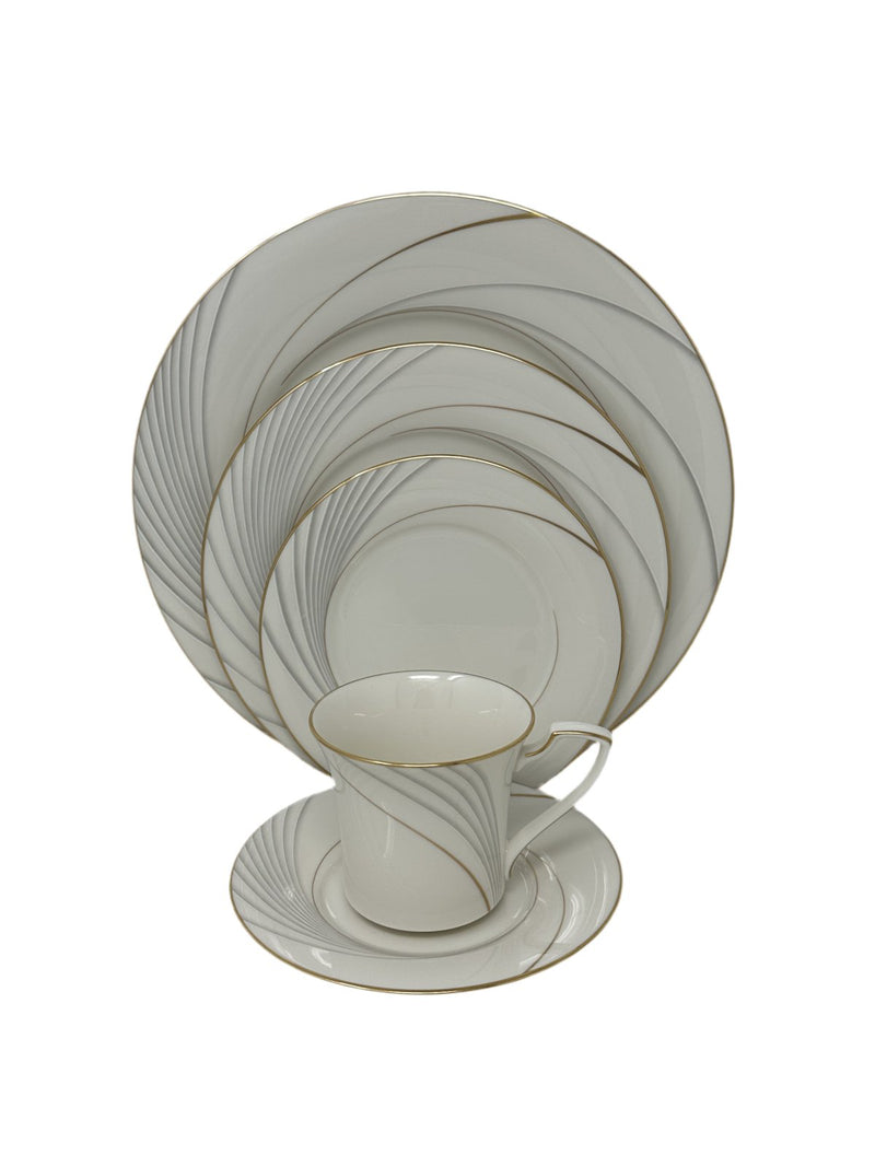 Noritake Noritake Golden Tide - 5 Piece Place Setting   