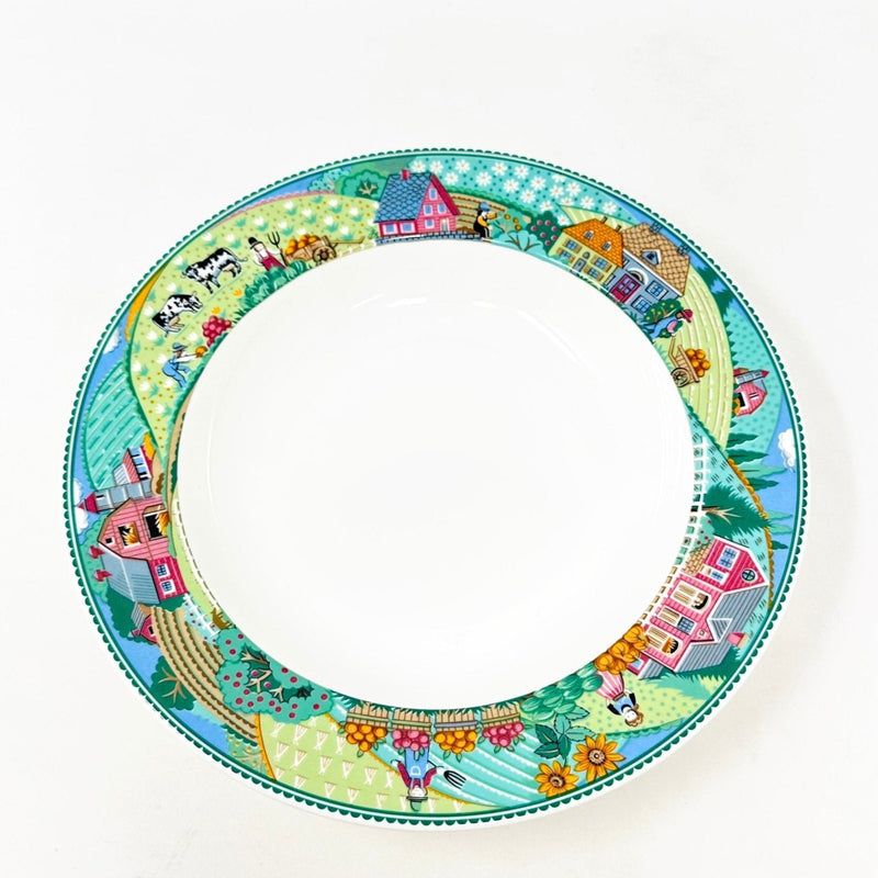 Noritake Noritake Impromptu Country Fences Rim Soup