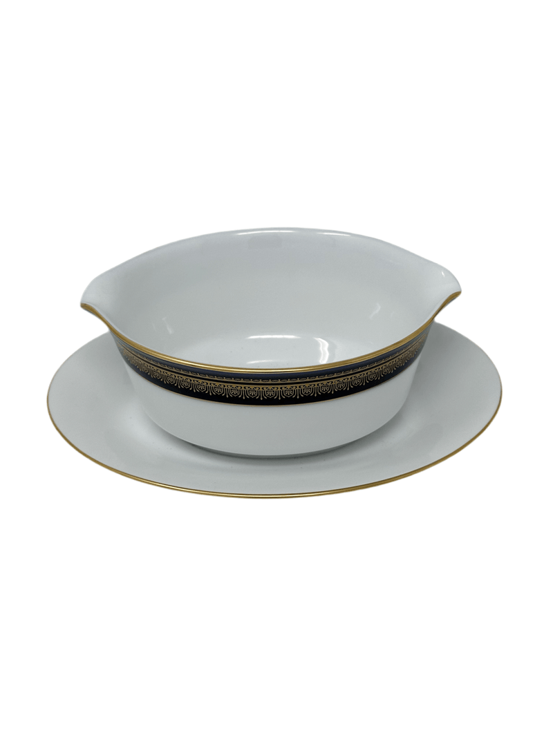 Noritake Noritake Legacy Vienna Gravy Boat with Attached Under Plate