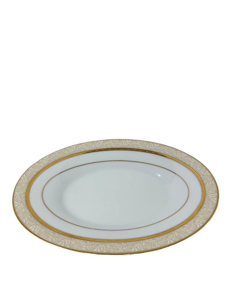 Noritake Noritake Legendary Damask Gold Butter/Relish Tray