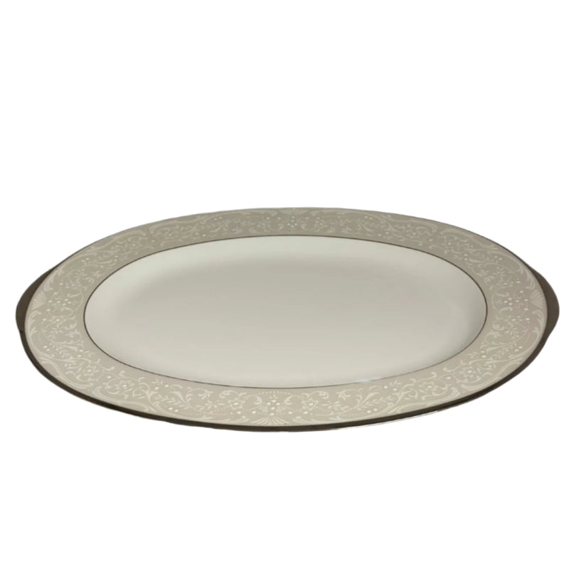 Noritake Noritake Silver Palace Oval Platter 16”   
