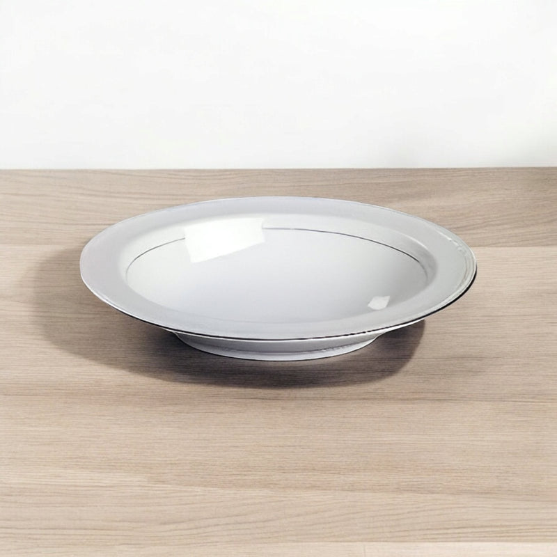 Noritake Noritake Whitecliff Platinum Oval Vegetable   