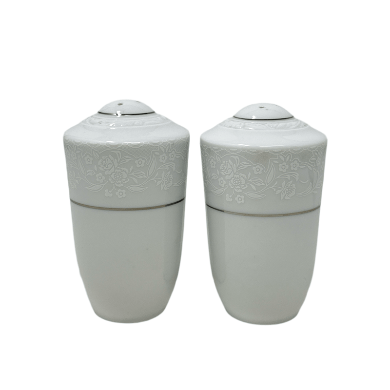 Noritake Noritake Whitecliff Platinum Salt & Pepper Set
