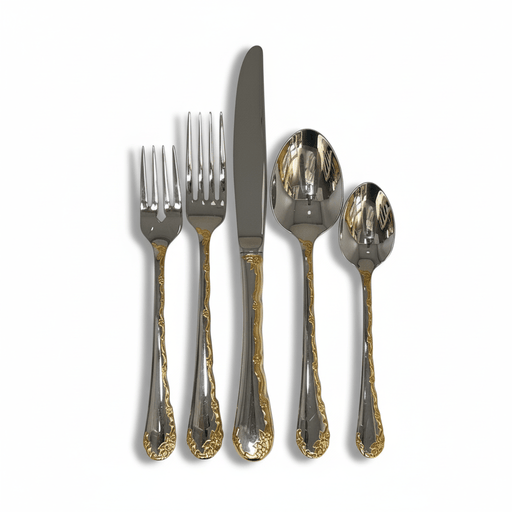 Oneida Oneida Belle Rose Golden 5-Piece Place Setting