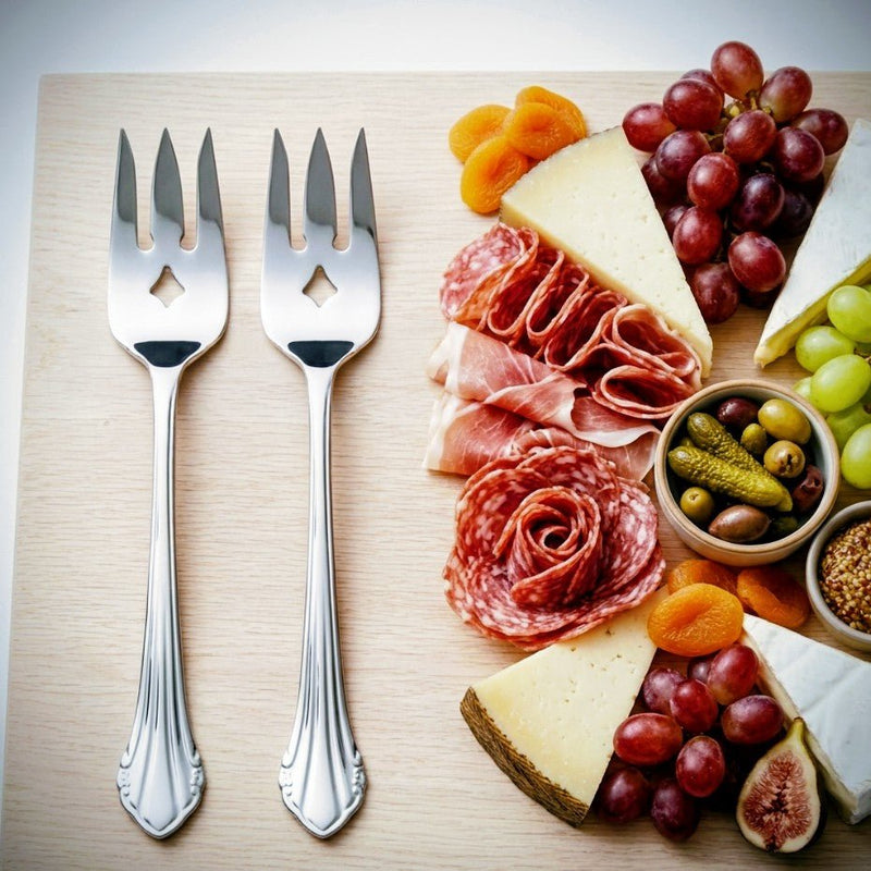 Oneida Oneida Bittersweet Large Cold Meat Serving Fork