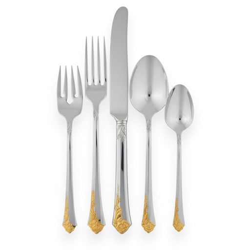 Oneida Oneida Golden Damask Rose - 5 Piece Place Setting