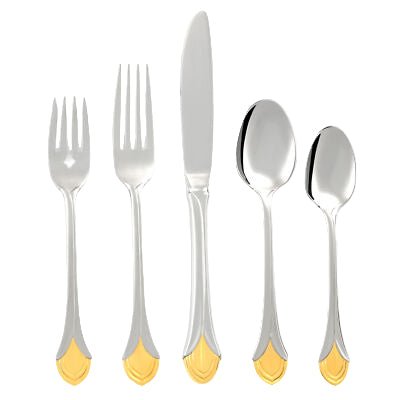 Oneida Oneida Golden Kenwood 5 Piece Place Setting