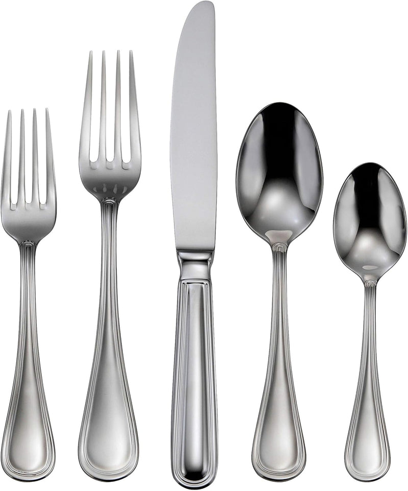 Oneida Oneida Silver Plated Becket Flatware 5 Piece Place Setting