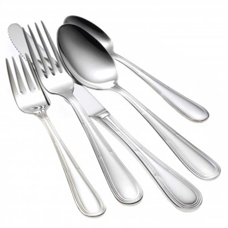 Oneida Oneida Silver Plated Becket Flatware 5 Piece Place Setting