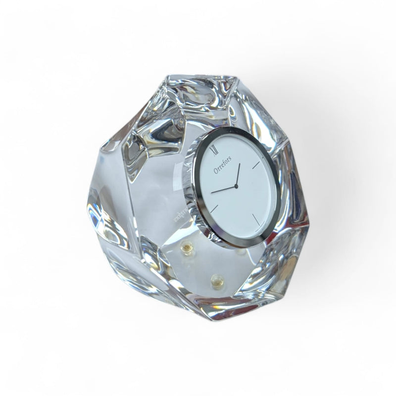 Orrefors Orrefors Crystal Table Clock
