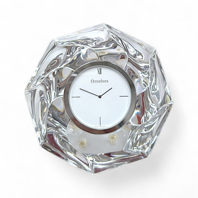 Orrefors Orrefors Crystal Table Clock