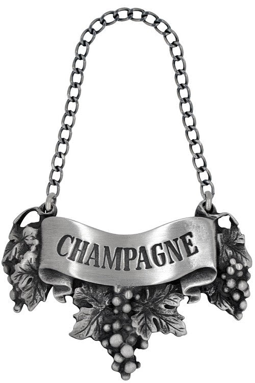 Pewter Seagull Pewter Liquor Label Champagne