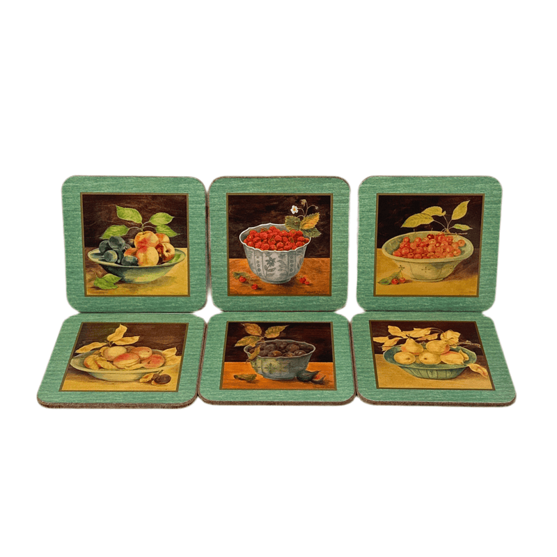 Pimpernel Pimpernel Mixed Fruit Coasters Set of 6