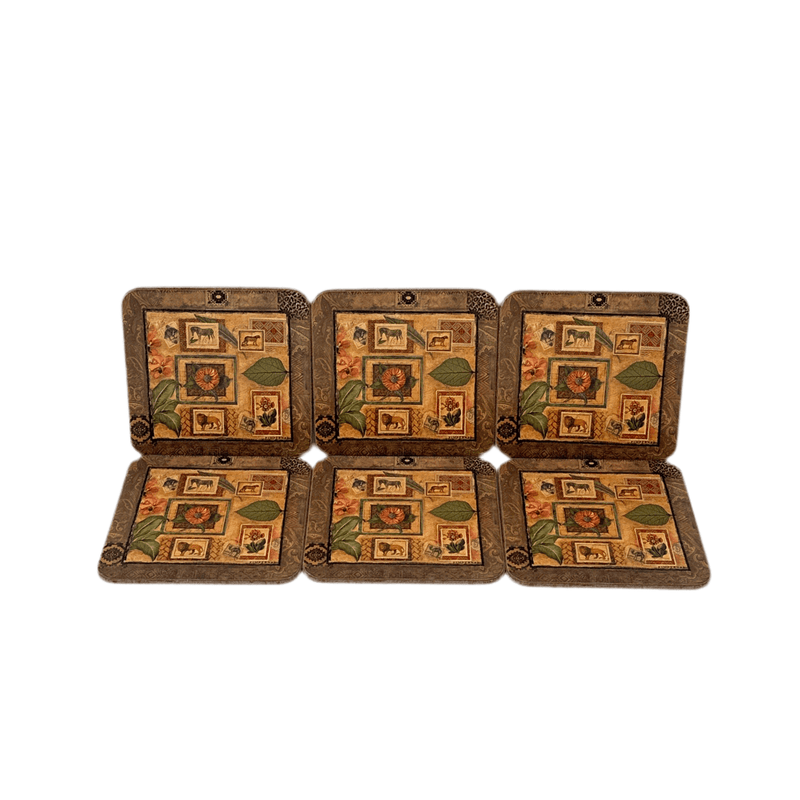 Pimpernel Pimpernel Premier Collection Africa Coasters Set of 6