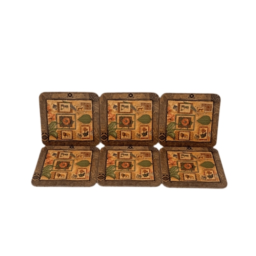Pimpernel Pimpernel Premier Collection Africa Coasters Set of 6