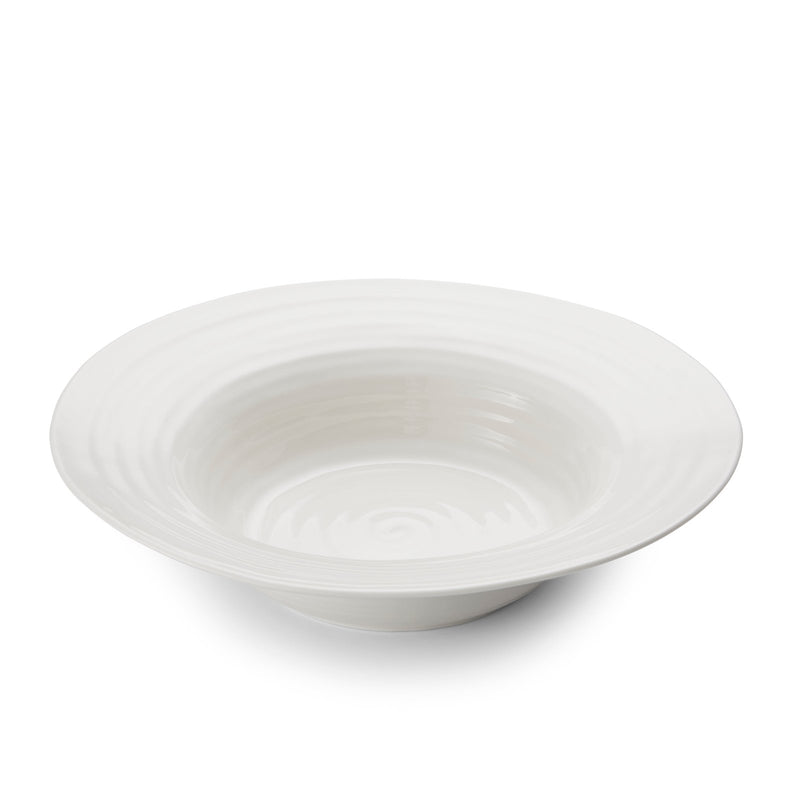 Portmeirion Portmeirion Sophie Conran White 10.5" Bistro Bowls - Set of 2