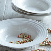 Portmeirion Portmeirion Sophie Conran White 10.5" Bistro Bowls - Set of 2